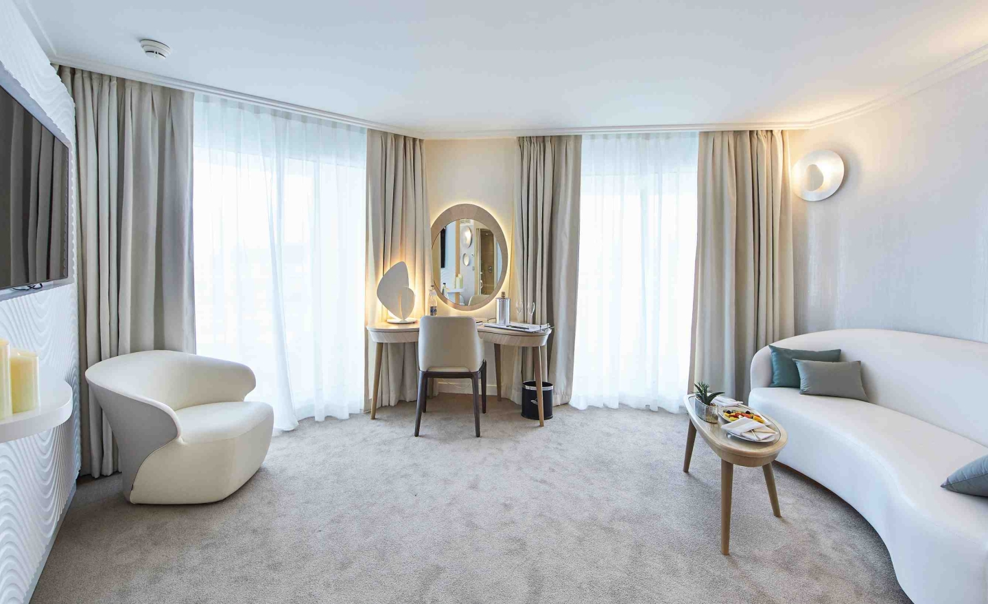 Suite fil de l’eau vue salon