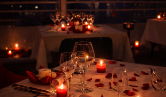 Dîner de Saint-Valentin arzon hotel thalasso Bretagne