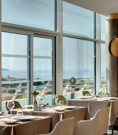 Restaurant le safran face à la mer Mirarmar La Cigale
