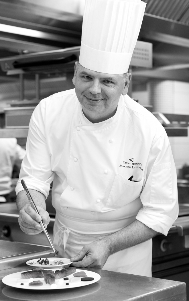 Chef Xavier Jégoux Restaurant le Safran au Miramar La Cigale
