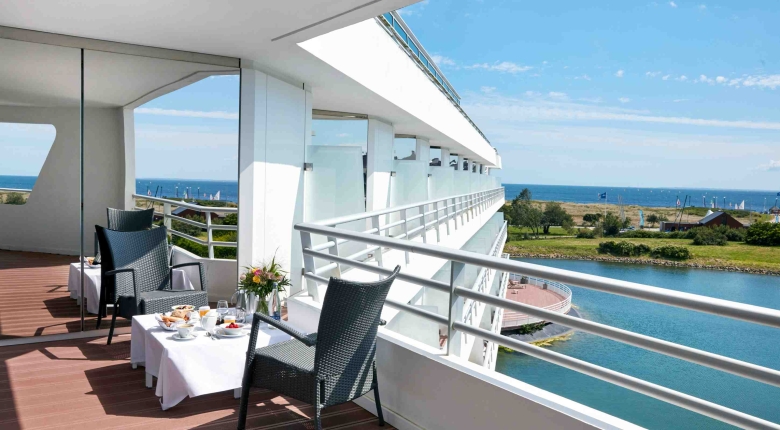 vue océan petit déjeuner sur terrasse court séjour escale douceur