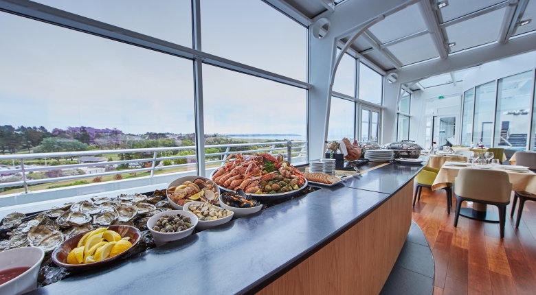 Buffet du pêcheur restaurant Miramar La Cigale Bretagne